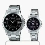 Casio Classic Black Couple Watch