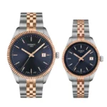 Olevs Black Luxury Couple Watch
