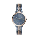 Fossil Blue Dial Elegant Ladies Watch