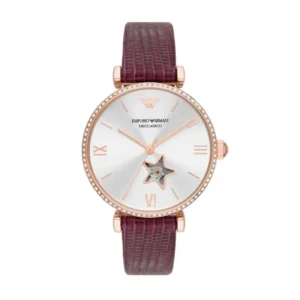 Emporio Armani Leather Ladies Watch